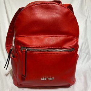 Nine West Faux Leather Backpack